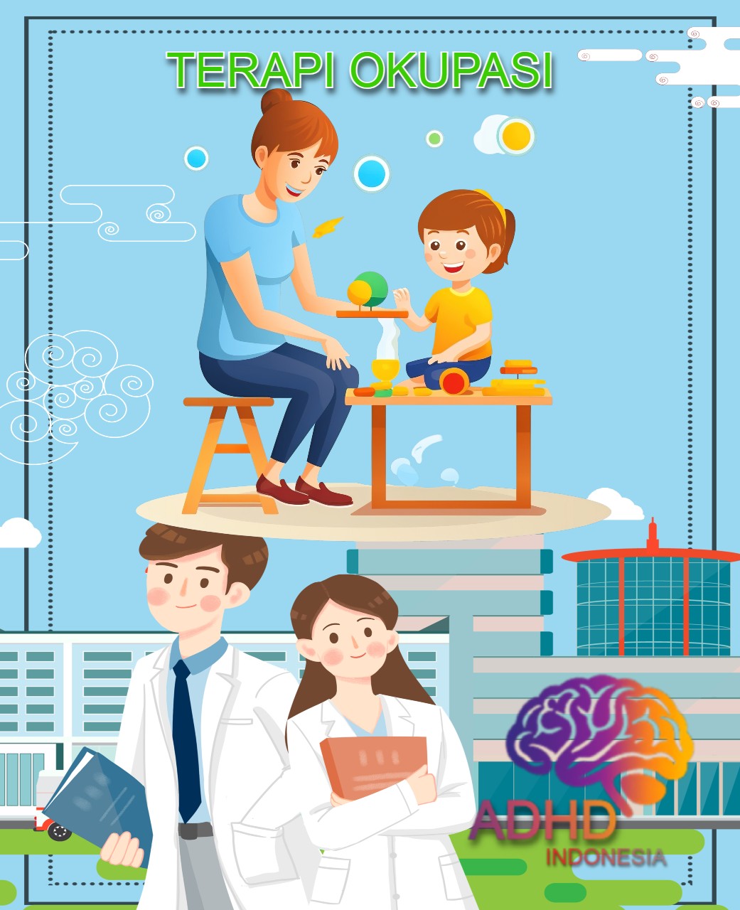 Rujukan untuk Terapi Okupasi untuk Anak ADHD Indonesia Kabupaten Ngawi